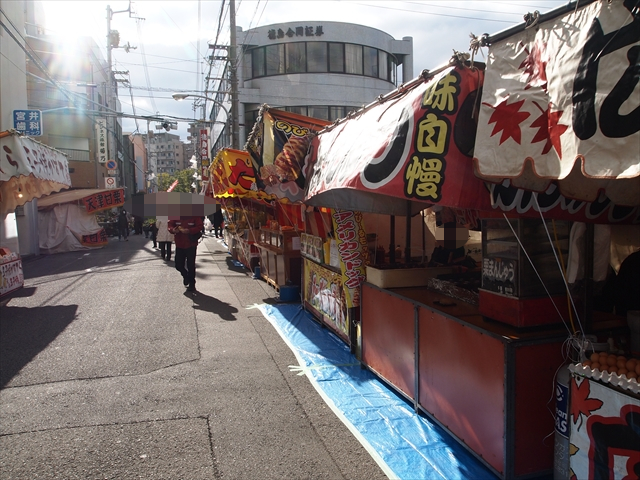 露店　徳島えびす祭り　通町のおいべっさん　2019年1月9日　事代主神社