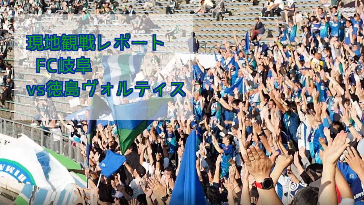 FC岐阜vs徳島ヴォルティス Ｊ２リーグ 第39節 2019/11/2　現地観戦レポート